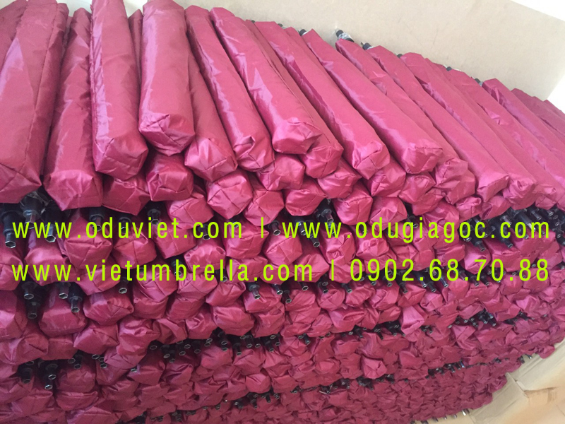 xưởng sản xuất ô dù cầm tay in logo quảng cáo