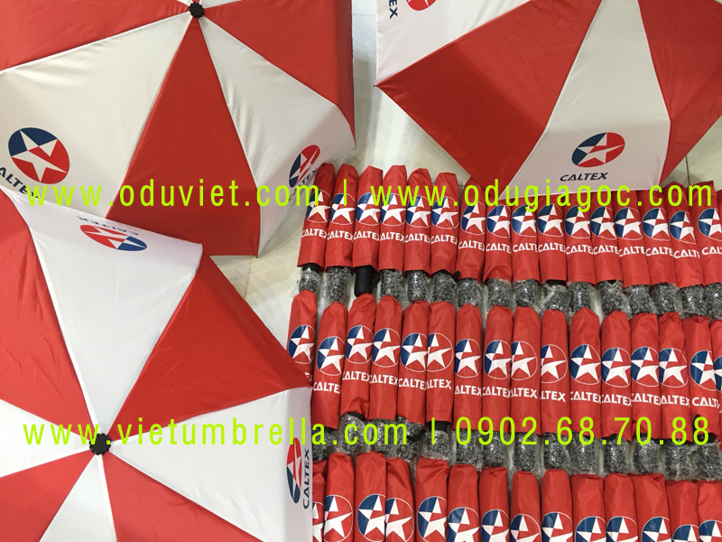 xưởng sản xuất ô dù cầm tay in logo quảng cáo