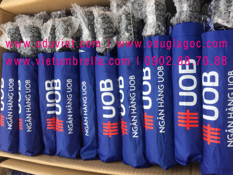 xưởng sản xuất ô dù cầm tay in logo quảng cáo